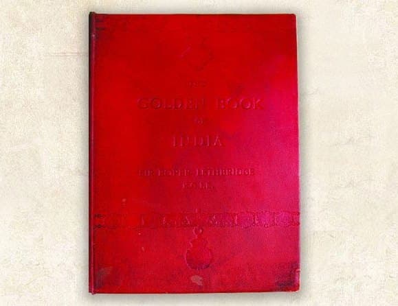 Bound volume from the family library